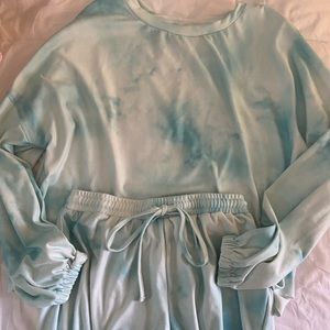 Tie dye lounge set